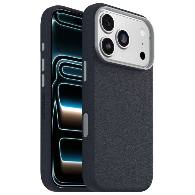 Otterbox Symmetry Cover MagSafe in Pelle Cactus Per iPhone 17 Blu