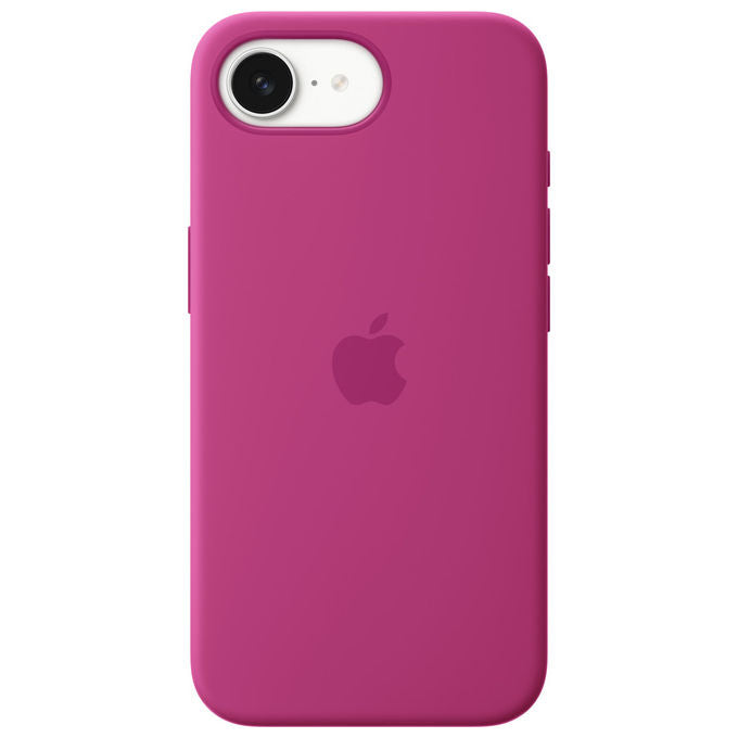Apple Custodia in Silicone Fucsia per iPhone 16e