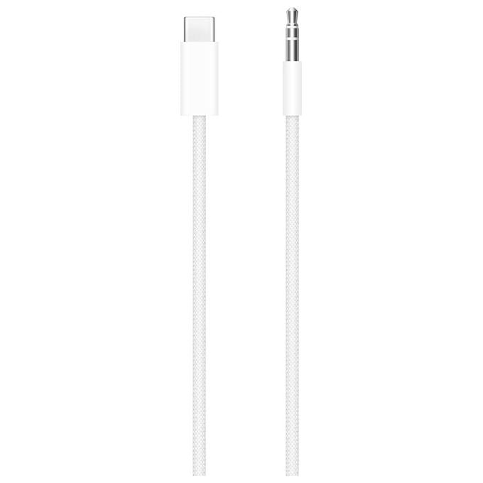 Apple, Cavo Audio USB-C, 3.5mm, 1.2m, Bianco