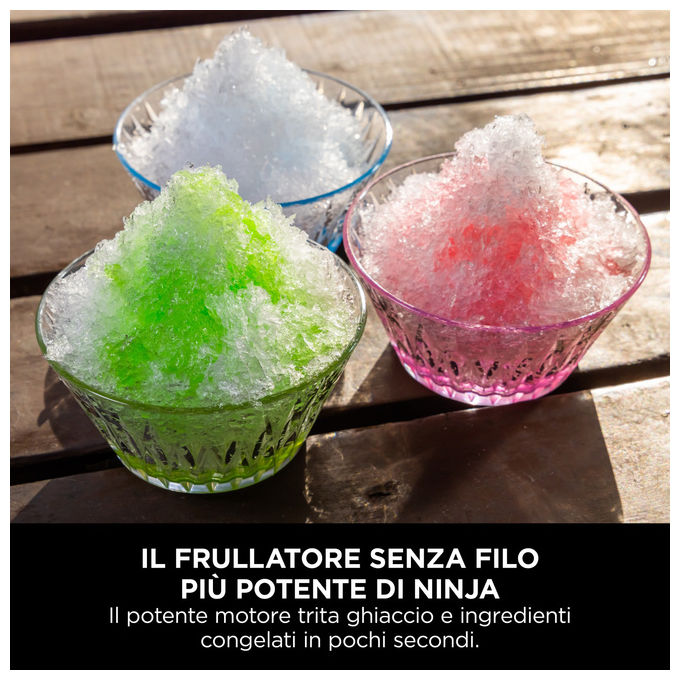 Ninja, Frullatore Portatile Blast Max, Blu Navy, 570ml