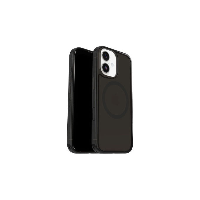 OtterBox, Cover Symmetry Series Clear con MagSafe, Nero, iPhone 17, Antiurto