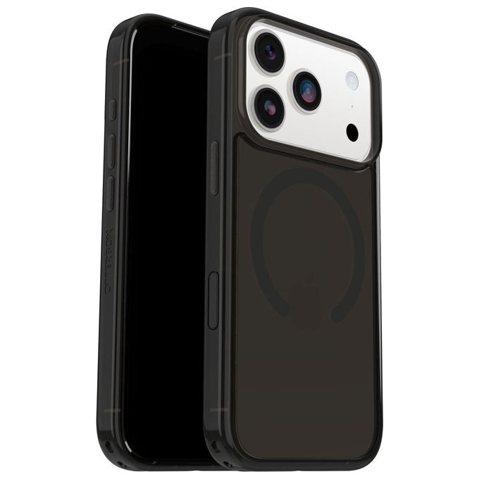 OtterBox Cover Symmetry Series Clear MagSafe per iPhone 17 Pro Nero