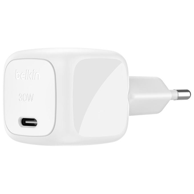 Belkin BoostCharge Caricabatteria da Parete USB-C 30W Bianco