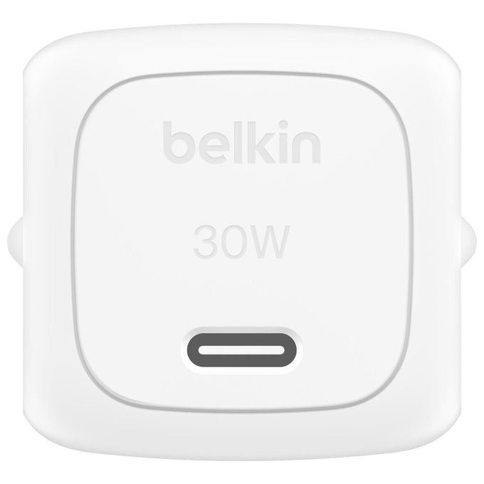Belkin BoostCharge Caricabatteria da Parete USB-C 30W Bianco