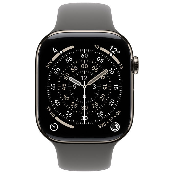 Apple Watch Series 11 GPS + Cellular 46mm Titanio Grigio Pietra M-L