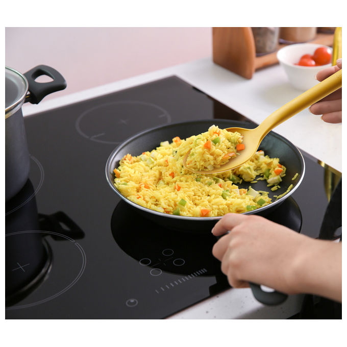Guzzini Set 3 Mestoli Cucina Schiumaiola Cucchiaione Spatola