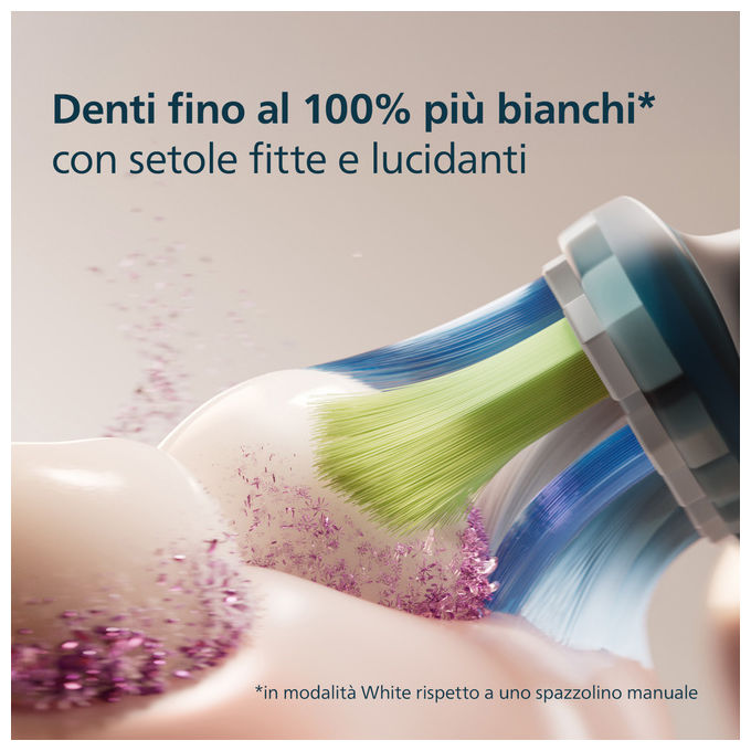 Philips Testine di Ricambio Sonicare HX9042-88 Plaque Defence Nero Confezione da 2