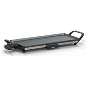 Tristar BP-2668 Griglia Elettrica da Tavolo Slim L 1800 W Termostato Regolabile Rivestimento Antiaderente colore Nero