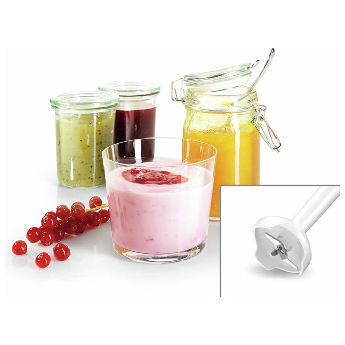 Bosch MSM14200 Frullatore da Tavolo 400 W 0.6 L lama acciaio inox BPA Free colore Bianco