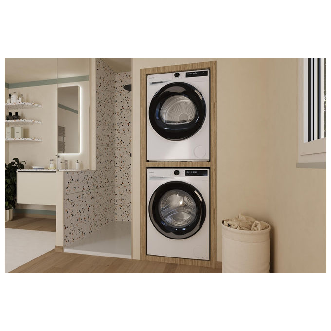 Candy BRS8N2BX-S ProDry 500 Asciugatrice Pompa di Calore 8 Kg Classe D Inverter Wi-Fi (84,5x59,5x54,4 cm) colore Bianco