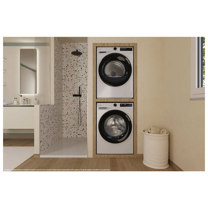 Candy BRS8N2BX-S ProDry 500 Asciugatrice Pompa di Calore 8 Kg Classe D Inverter Wi-Fi (84,5x59,5x54,4 cm) colore Bianco