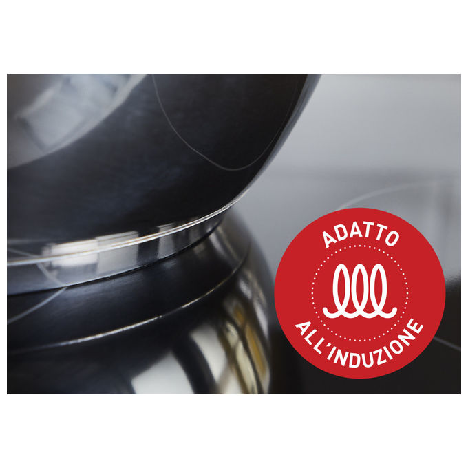Lagostina Set di Pentole Evelia 13 Pezzi Acciaio Inox con Coperchi in Vetro