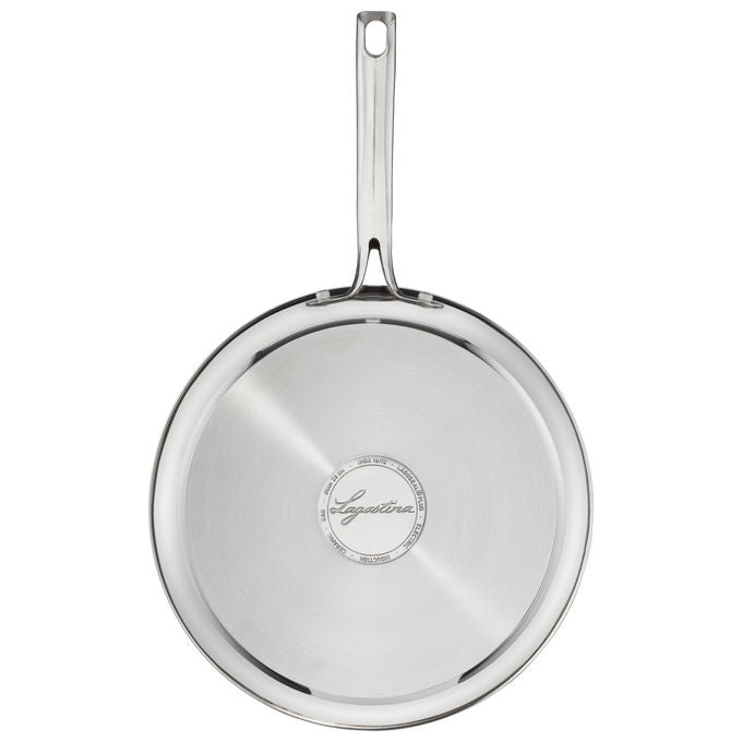 Lagostina Set di Pentole Evelia 13 Pezzi Acciaio Inox con Coperchi in Vetro