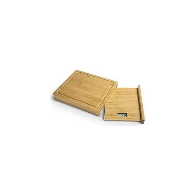 Innoliving Bilancia da Cucina Digitale 2 in 1 in Bambu'