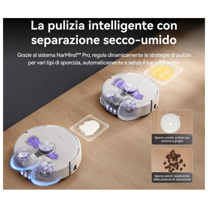 Narwal, Aspirapolvere Robot Freo Z10 Ultra, Bianco