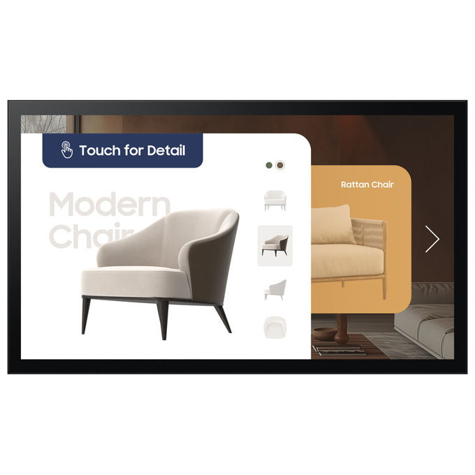 Samsung Pannello Segnaletica Digitale 32'' LCD Full HD Wi-Fi Nero