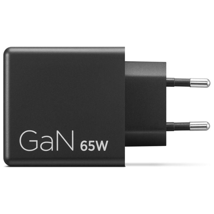 Lenovo Alimentatore Dual GaN 65W Universale Nero USB-C