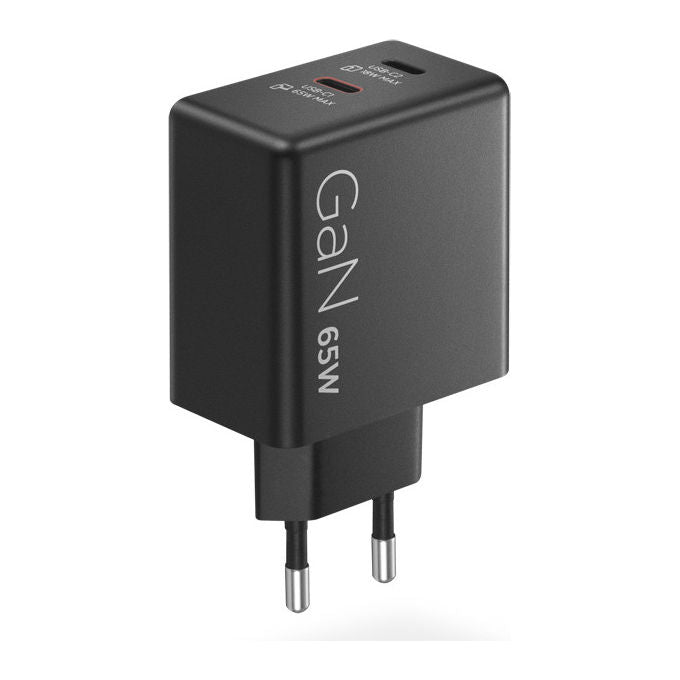 Lenovo Alimentatore Dual GaN 65W Universale Nero USB-C