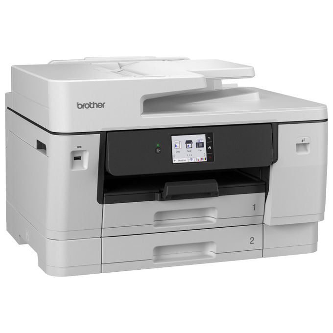 Brother MFC-J6960DW Stampante Multifunzione Inkjet A3 4in1 31 ppm Fronte Retro Automatico Doppio Vassoio 500 fogli Wi-Fi Ethernet colore Nero