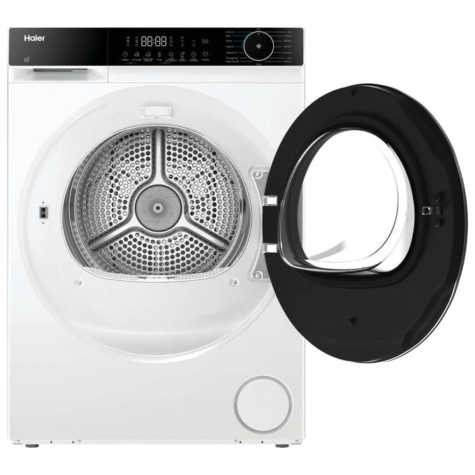 Haier HD120-E357U1-IT X Series 5 Asciugatrice Pompa di Calore 12 Kg Classe E Wi-Fi 64 dB Partenza Differita (84.5x60x69 cm) colore Bianco