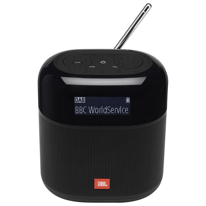 JBL TUNERXLBLKEUNA Tuner XL Radio Portatile Digitale DAB FM Bluetooth 10W IPX7 autonomia 15h colore Nero