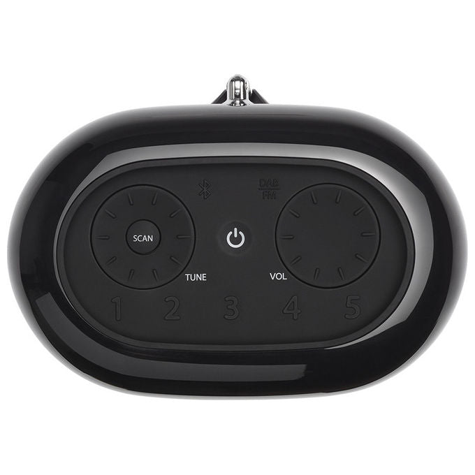 JBL TUNERXLBLKEUNA Tuner XL Radio Portatile Digitale DAB FM Bluetooth 10W IPX7 autonomia 15h colore Nero