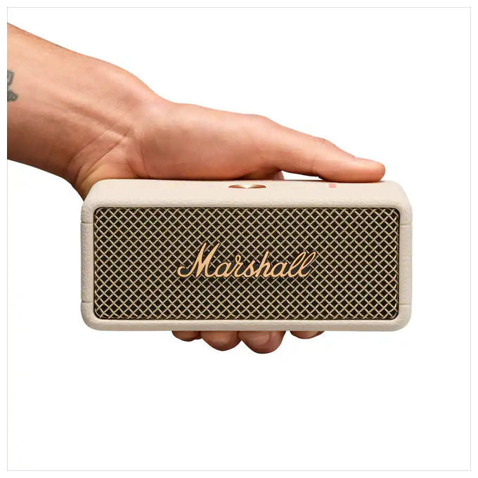 Marshall 1006885 Emberton III Diffusore Bluetooth Portatile 360° IP67 32h Ricarica Rapida colore Crema