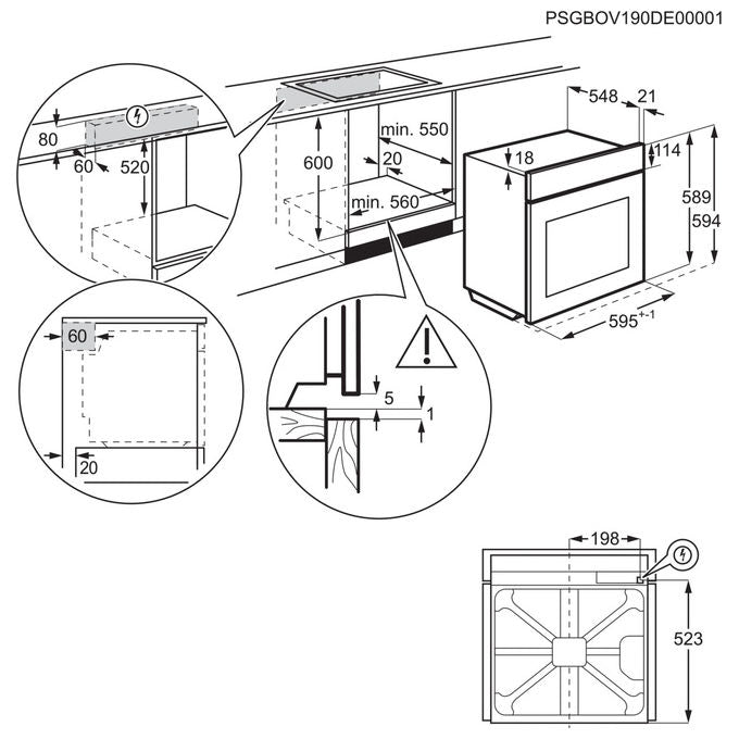 Aeg Forno Elettrico Multifunzione Serie 5000 SurroundCook Inox