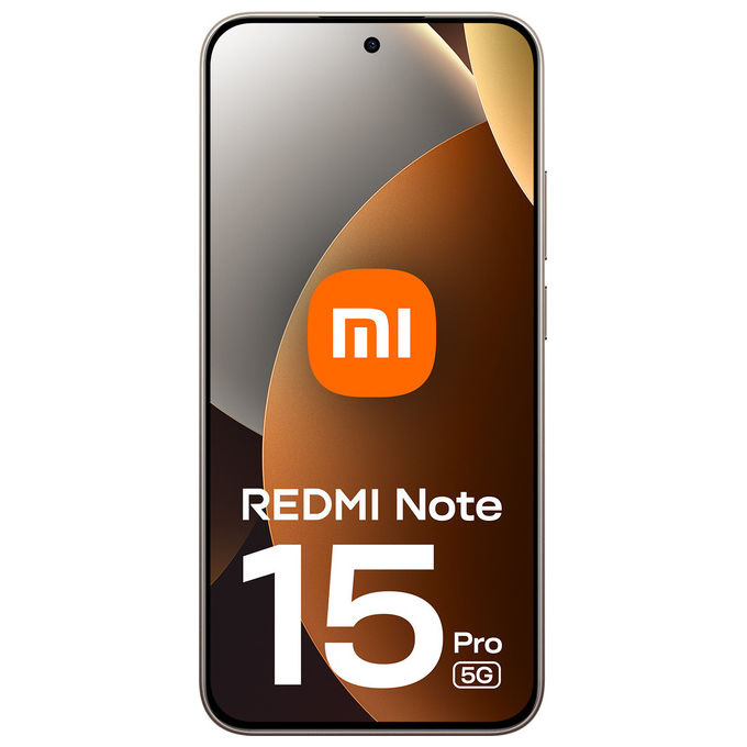 Xiaomi REDMI NOTE 15 PRO 5G Smartphone 6,83'' AMOLED 8 GB 256 GB MediaTek Dimensity 7400 Ultra 6580 mAh colore Titanio