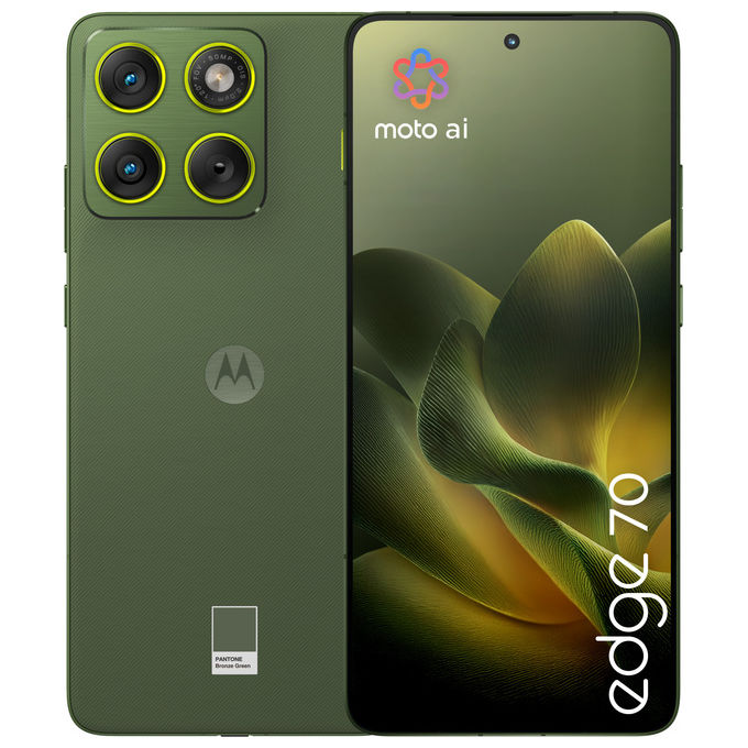 Motorola Edge 70 12-512 GB Verde Bronzo Smartphone