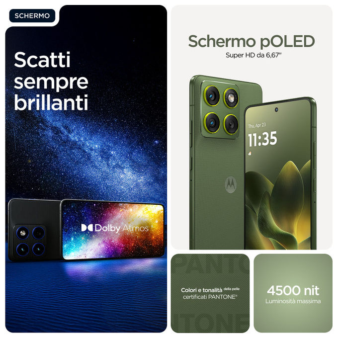 Motorola Edge 70 12-512 GB Verde Bronzo Smartphone