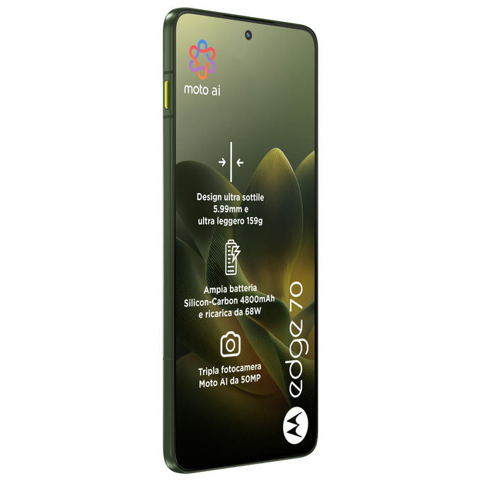 Motorola Edge 70 12-512 GB Verde Bronzo Smartphone
