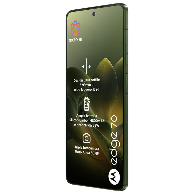 Motorola Edge 70 12-512 GB Verde Bronzo Smartphone
