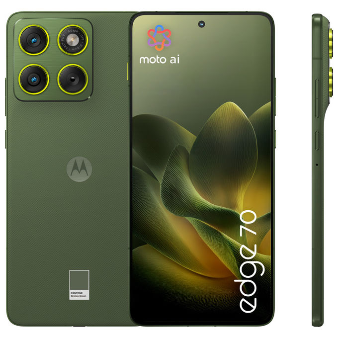 Motorola Edge 70 12-512 GB Verde Bronzo Smartphone