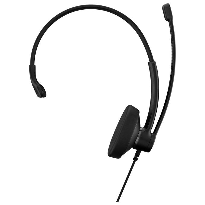 EPOS, Cuffie Monoaurale USB-C-A, Impact 100 MS, Nero, Archetto
