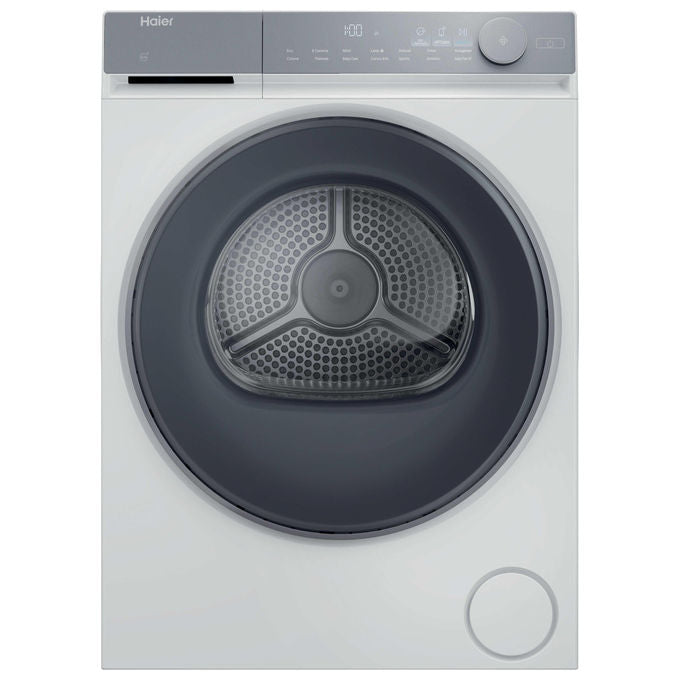 Haier HD90-A367U1-IT X Series 7 Asciugatrice Pompa di Calore 9 Kg Classe A Wi-Fi AI PowerInverter (84,5x59,5x69 cm) colore Bianco