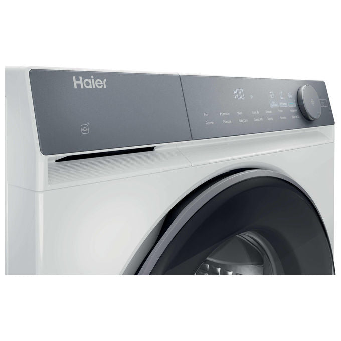 Haier HD90-A367U1-IT X Series 7 Asciugatrice Pompa di Calore 9 Kg Classe A Wi-Fi AI PowerInverter (84,5x59,5x69 cm) colore Bianco