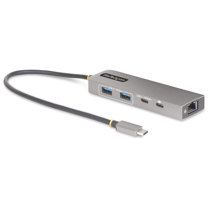StarTech.com, Hub USB-C, 3 Porte, Ethernet 2.5 Gbps, Power Delivery 100W