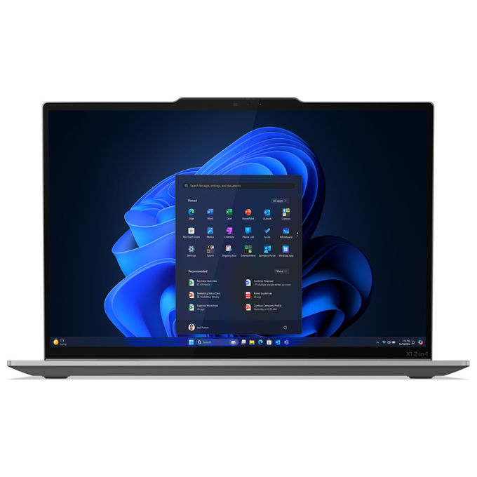 Lenovo 21Q00068IX ThinkPad X1 2-in-1 Gen 10 Aura Edition Notebook 14 pollici Intel Core Ultra 7 16GB 512GB SSD Windows 11 Pro Grigio