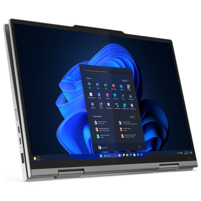 Lenovo 21Q00068IX ThinkPad X1 2-in-1 Gen 10 Aura Edition Notebook 14 pollici Intel Core Ultra 7 16GB 512GB SSD Windows 11 Pro Grigio