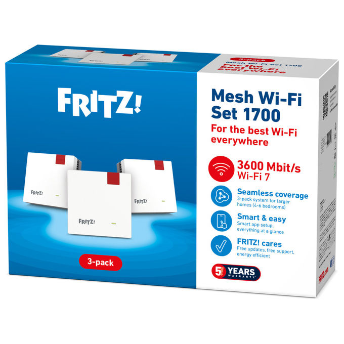 Fritz!, Mesh Set 1700, 3-Pack Edition International