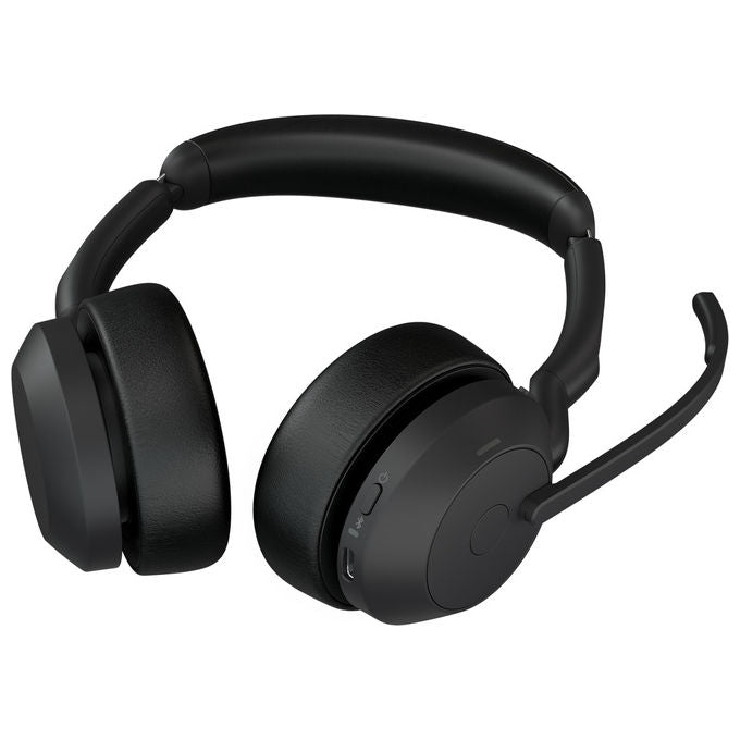 Jabra Evolve2 55 Auricolare Bluetooth Stereo Con-senza Cavo Nero Ufficio