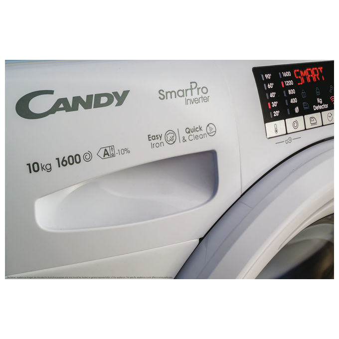 Candy CO474TWM6-1-S Smart Pro Inverter Lavatrice Caricamento Frontale 7 Kg 1400 rpm Classe A Wi-Fi 77 dB (85x60x49 cm) colore Bianco