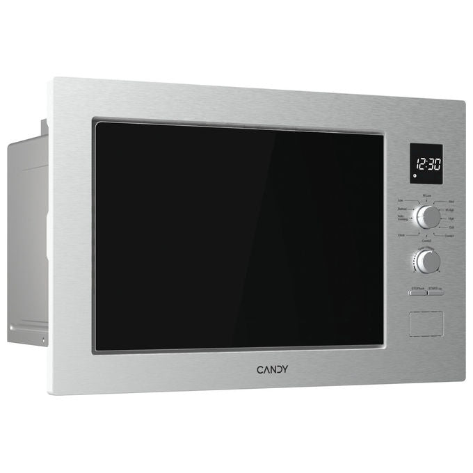 Candy, Microonde da Incasso CA38FL7NWXW, 25 L, 850 W, Acciaio Inox