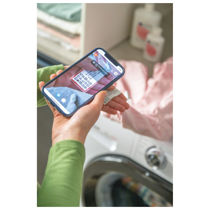 Hoover H3DPS 4646TAB6-S H-WashandDry 350 Lavasciuga Slim 6-4 Kg 1400 rpm Classe A Inverter Vapore Wi-Fi (85x60x45 cm) colore Bianco