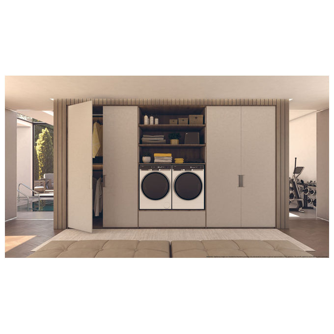 Haier Lavatrice Carica Frontale 10 Kg 1400 Giri Classe a Bianco HW100-BD14397U1