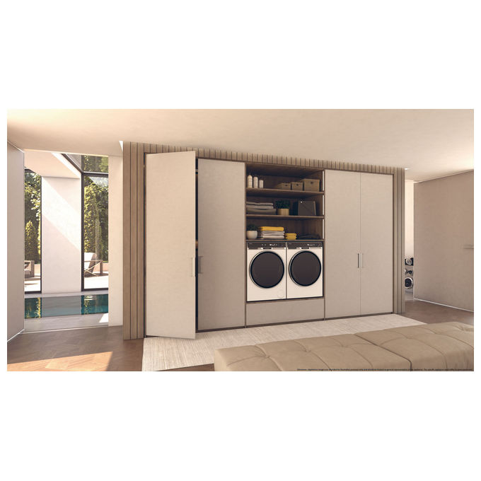 Haier Lavatrice Carica Frontale 10 Kg 1400 Giri Classe a Bianco HW100-BD14397U1