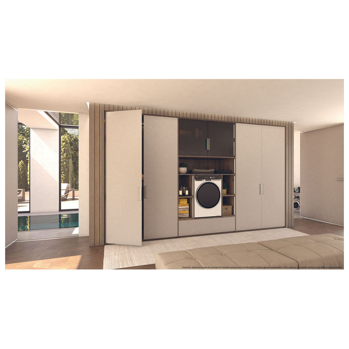 Haier Lavatrice Carica Frontale 10 Kg 1400 Giri Classe a Bianco HW100-BD14397U1