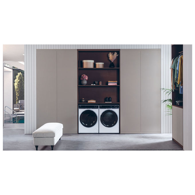 Haier Lavatrice Carica Frontale 10 Kg 1400 Giri Classe a Bianco HW100-BD14397U1
