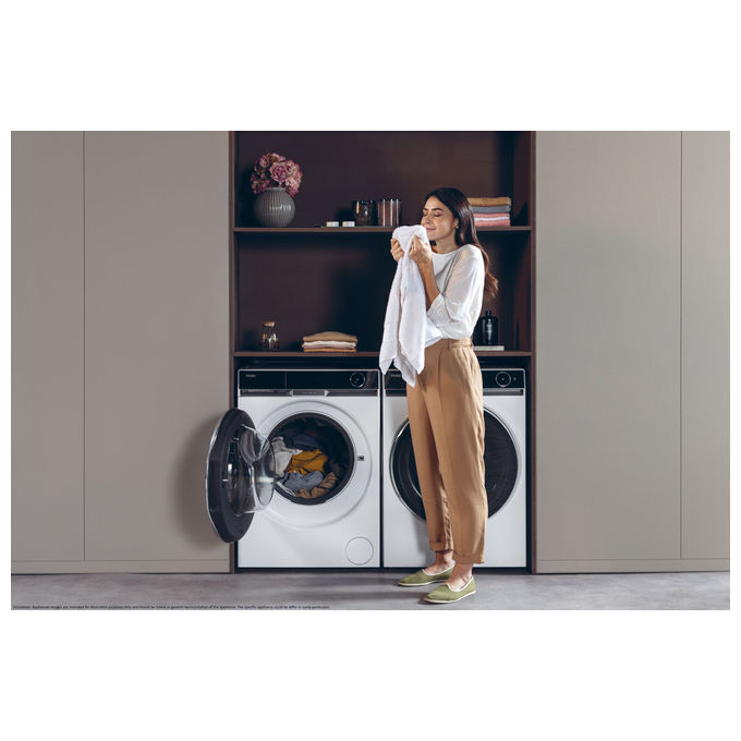 Haier Lavatrice Carica Frontale 10 Kg 1400 Giri Classe a Bianco HW100-BD14397U1